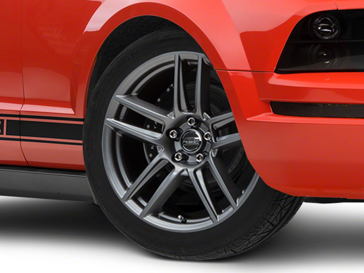 Charcoal Boss Laguna Seca Style Wheel - 19x9 (05-14 All)