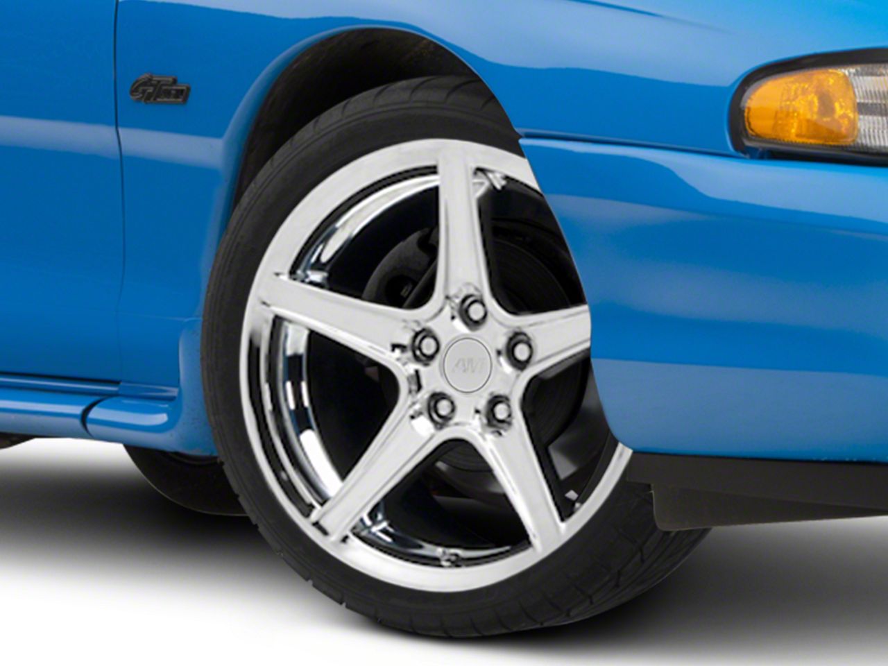 Chrome Saleen Style Wheel 19x8.5 (94-04 All)
