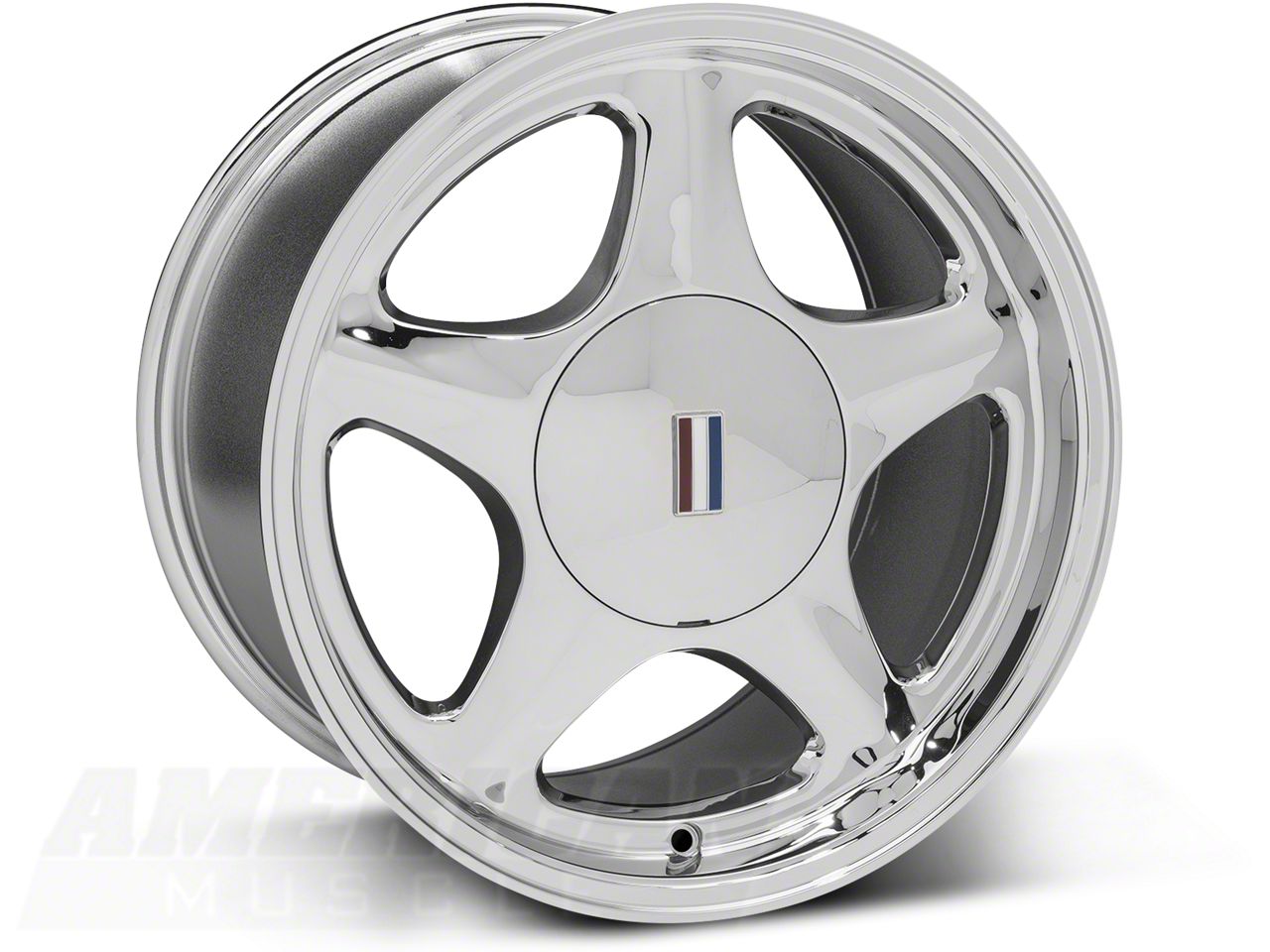 Chrome Pony Wheel - 17x10 (94-04 All)