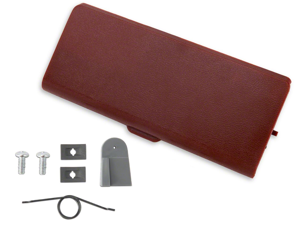 Ash Tray Door and Repair Kit - Red (87-93 All)