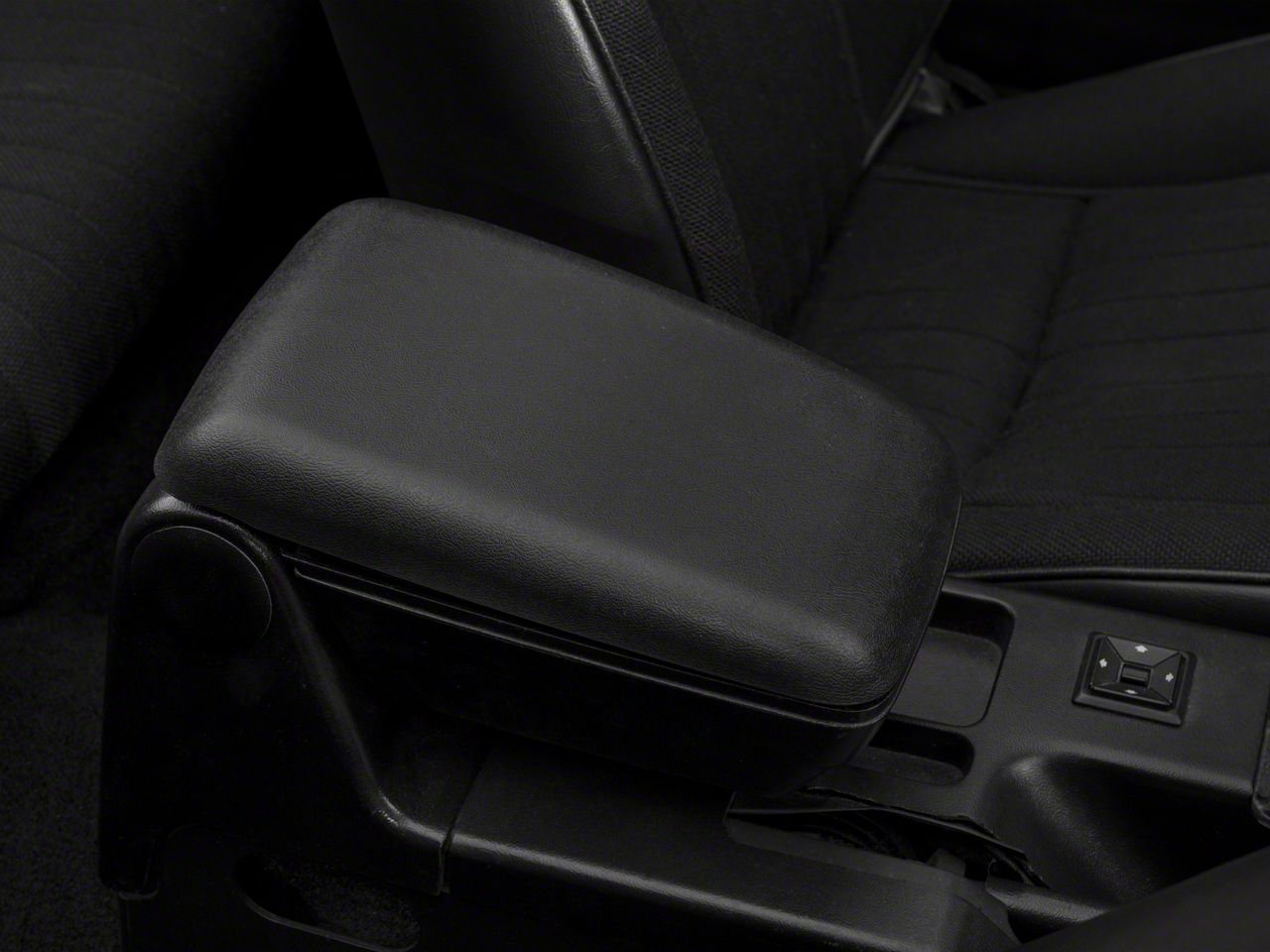Center Console Arm Rest Kit - Black (87-93 All)