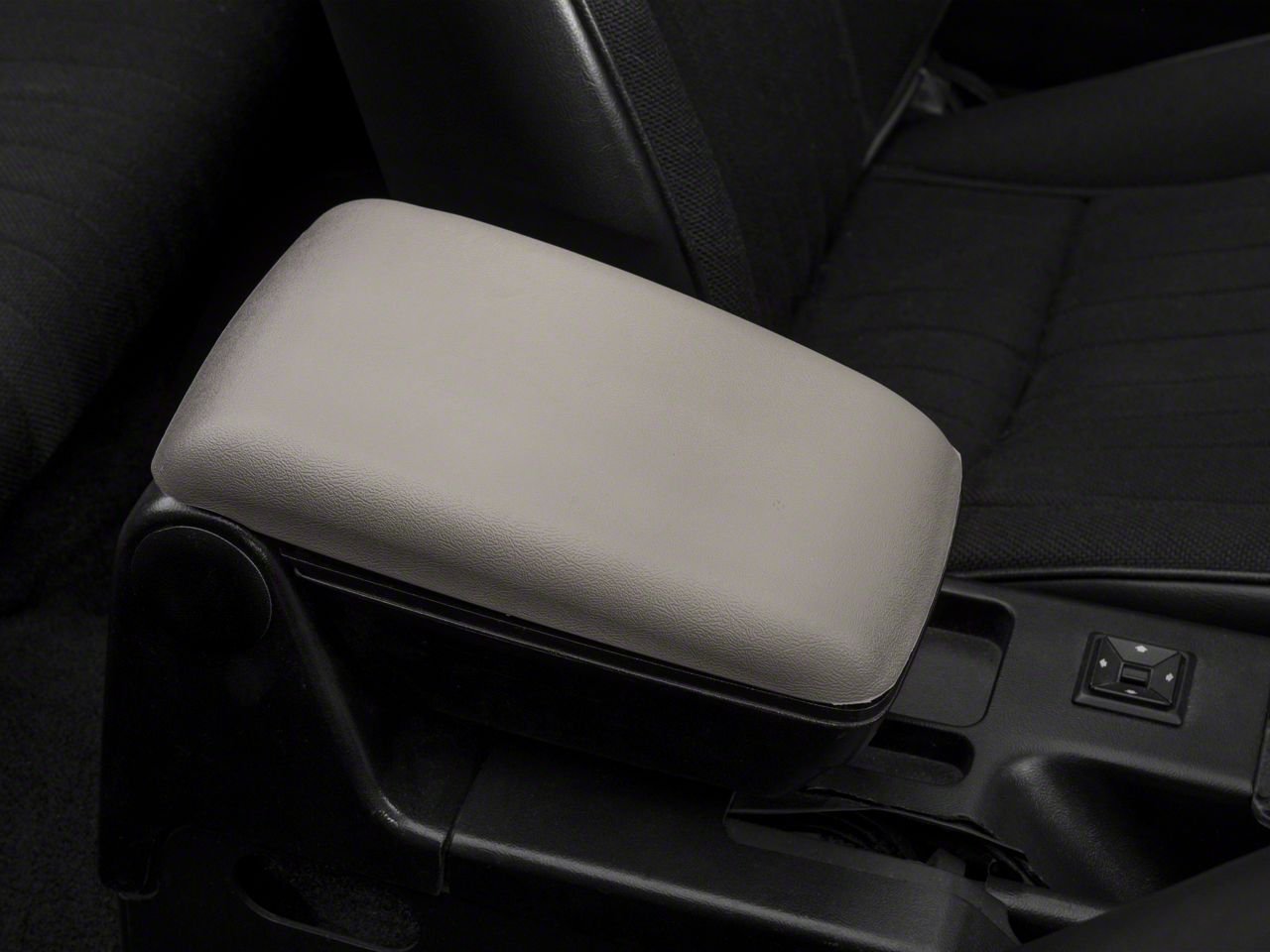 Center Console Arm Rest Kit - Titanium Gray (87-93 All)