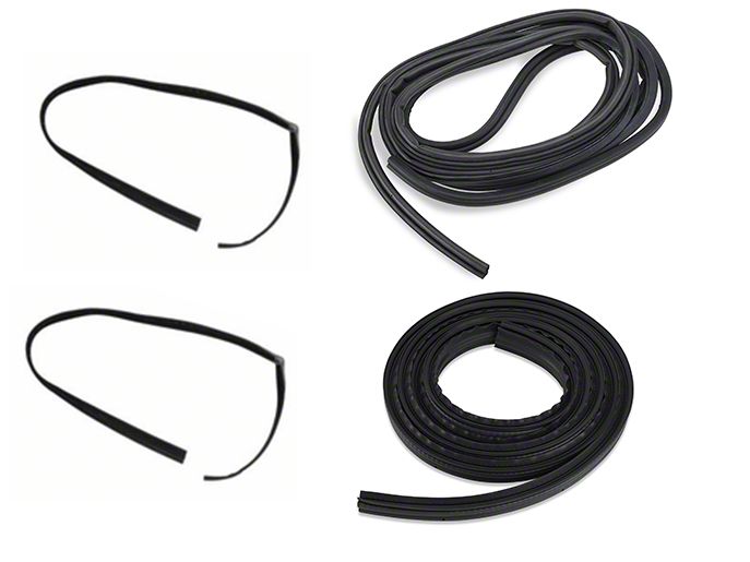 Door And Trunk Resto Weatherstripping Kit - Coupe (79-93 All)