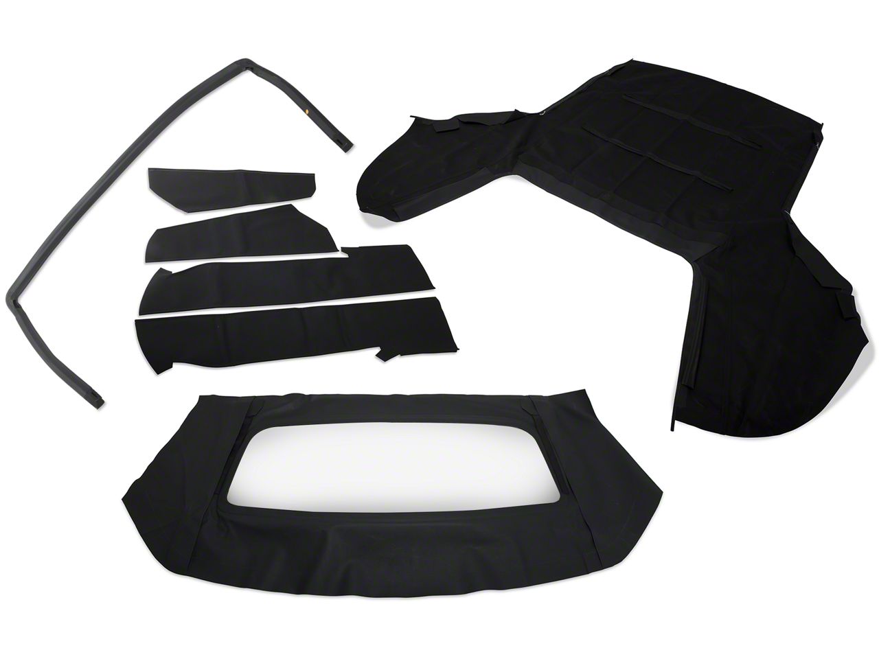 Mustang Convertible Top Boot Black (9093 All) Free Shipping