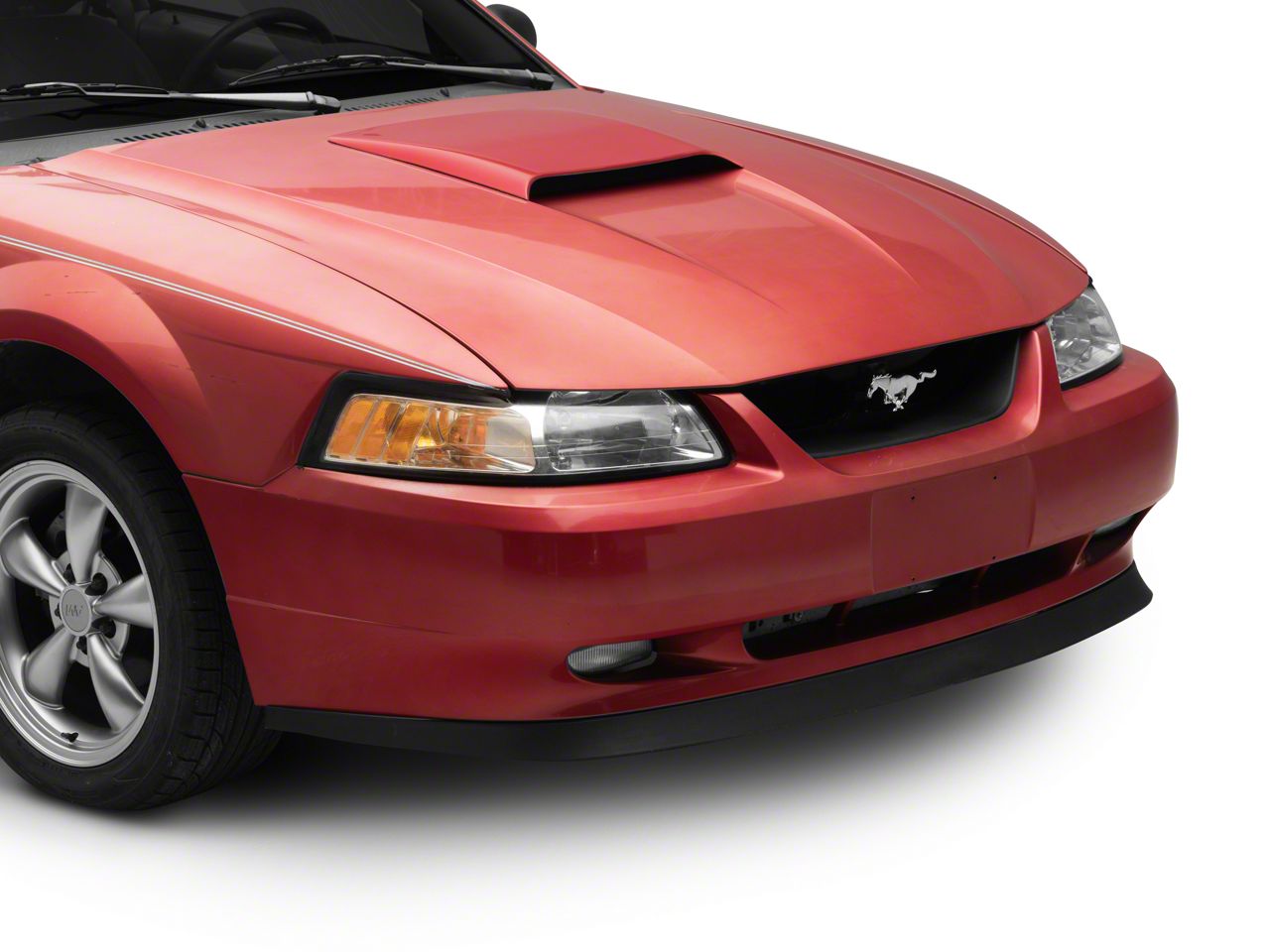 Mach 1 Grille Delete & Chin Spoiler Kit (99-04 GT, V6; 99-01 Cobra)