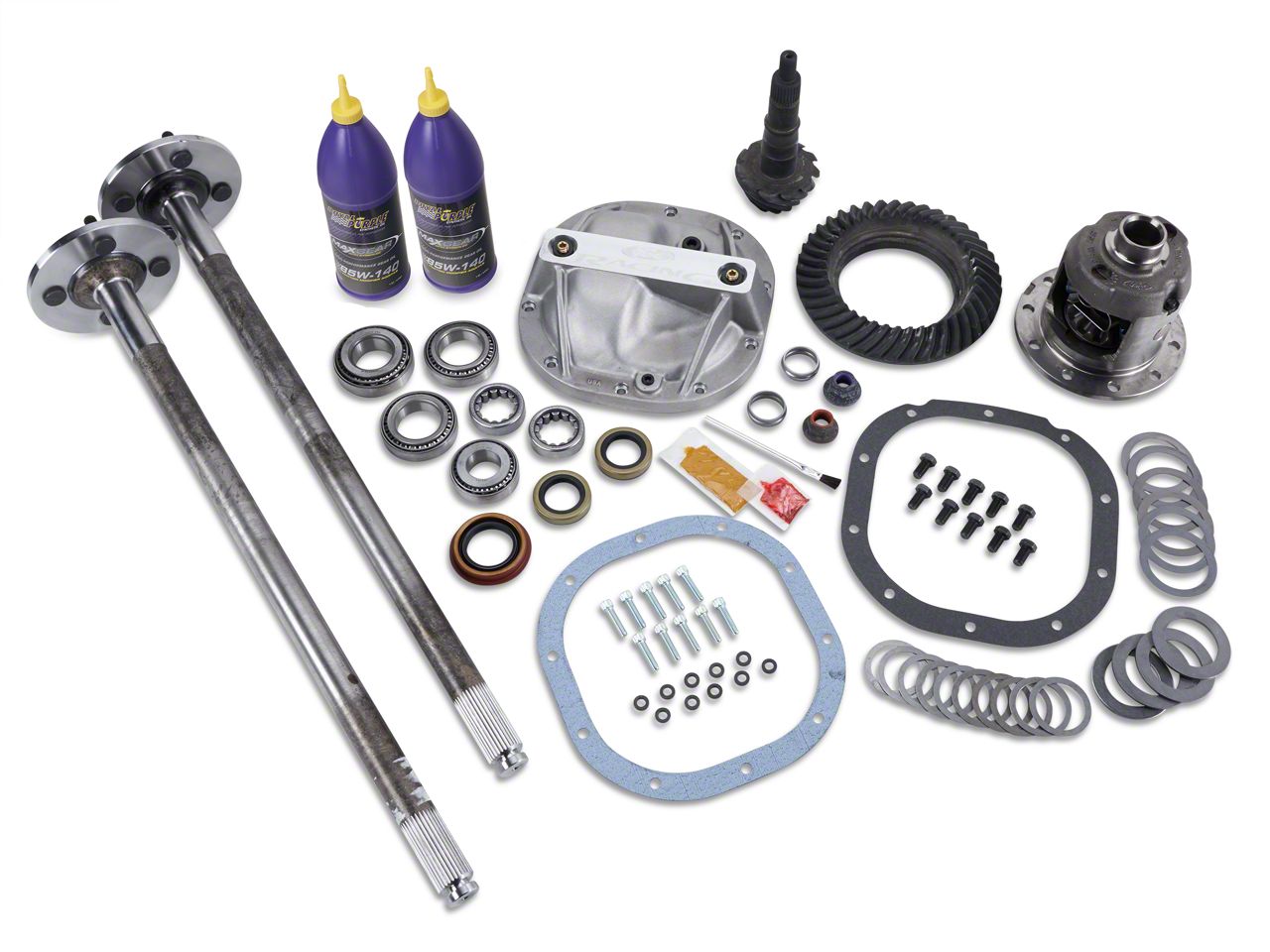 8.8in 31 Spline Axle and 3.73 Gear Upgrade Kit - 4 Lug (86-93 5.0L)