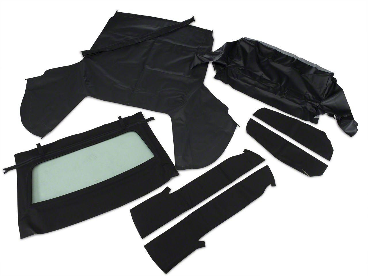 Convertible Top Kit - Black (91-93 All)