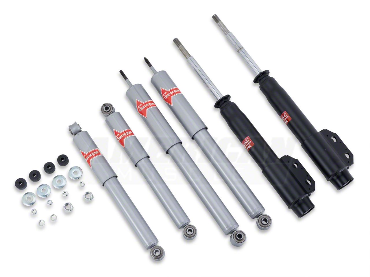 KYB Gas-A-Just Shock And GR-2/Excel-G Strut Kit (87-93 All)