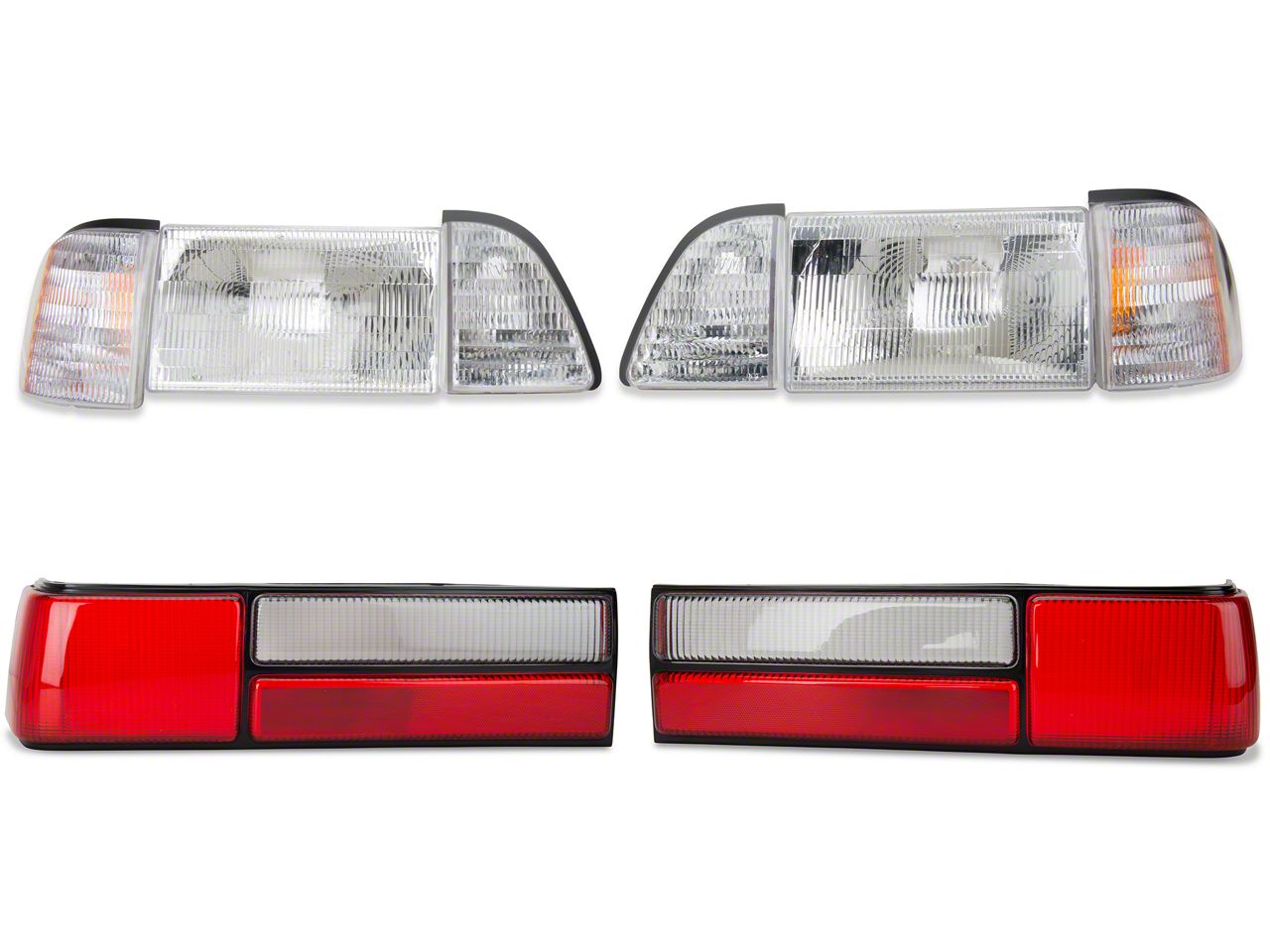 Headlight and Tail Light Kit (87-93 LX)