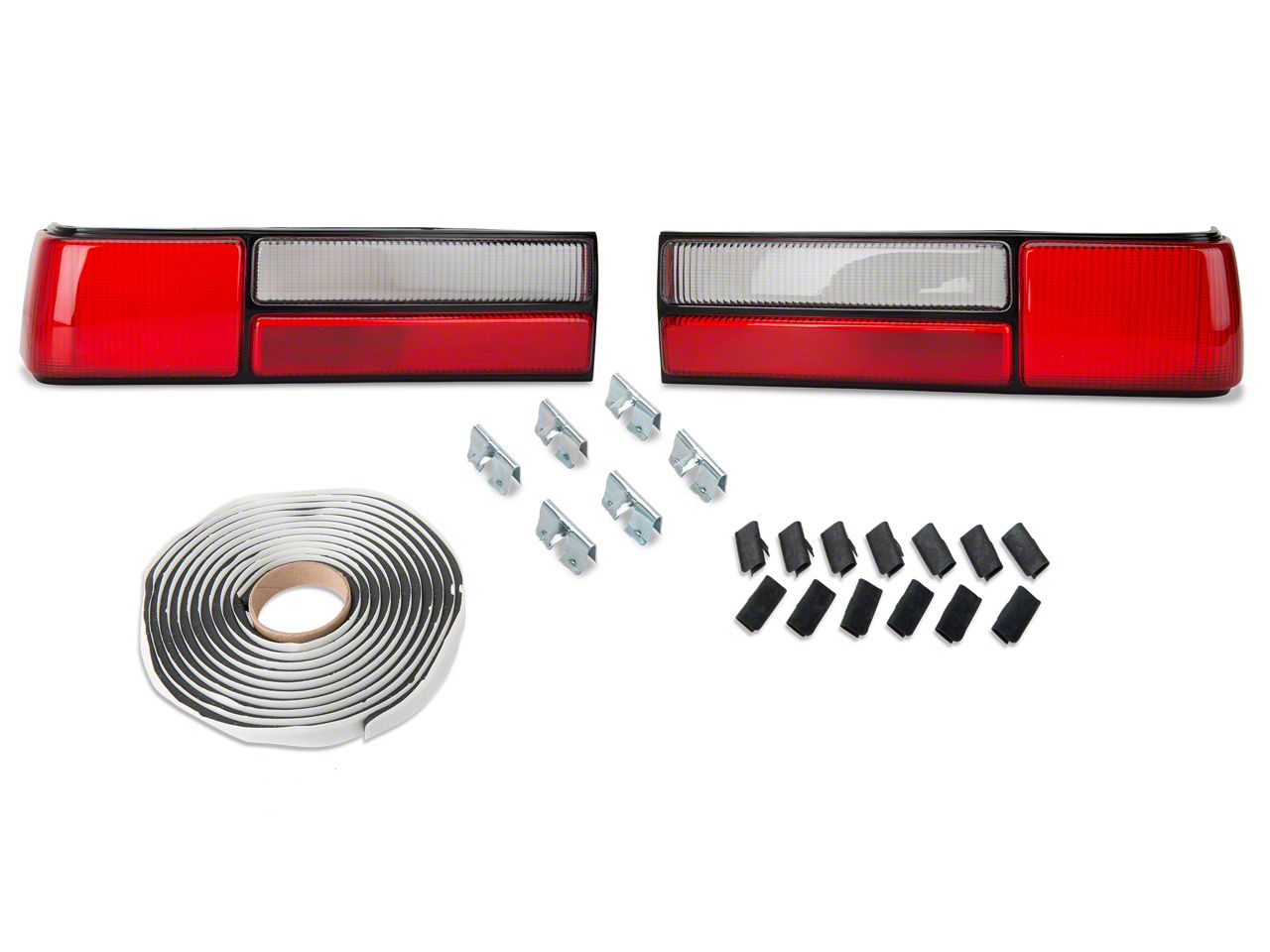 Replacement Tail Light Lenses - Pair (87-93 LX)