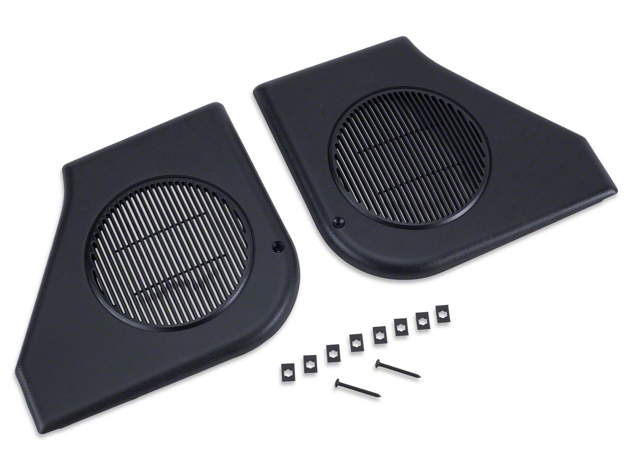 Door Speaker Grille Kit - Black (87-93 All)