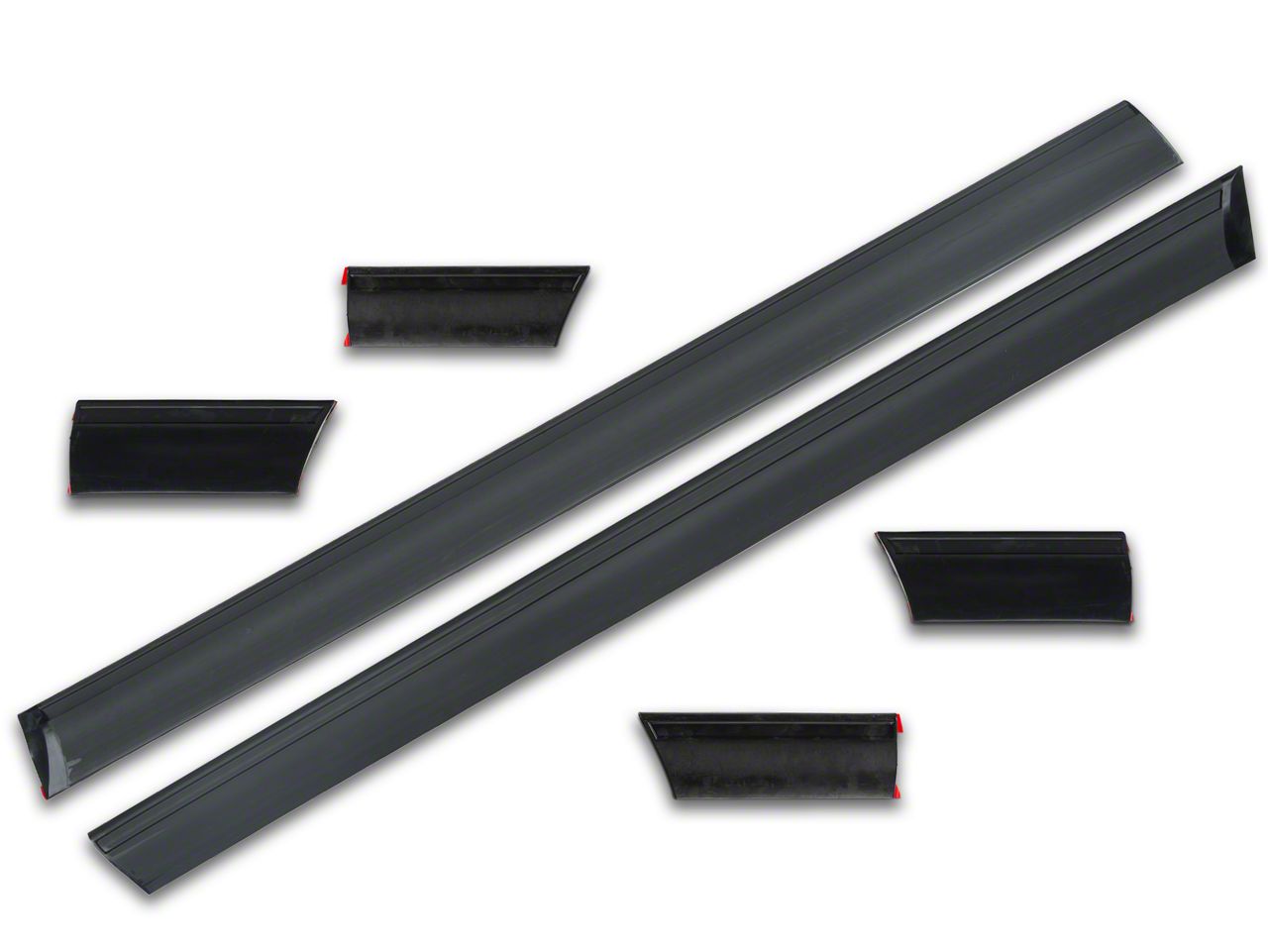 Mustang LX Side Body Molding 6 Piece Kit (8793 LX) Free Shipping