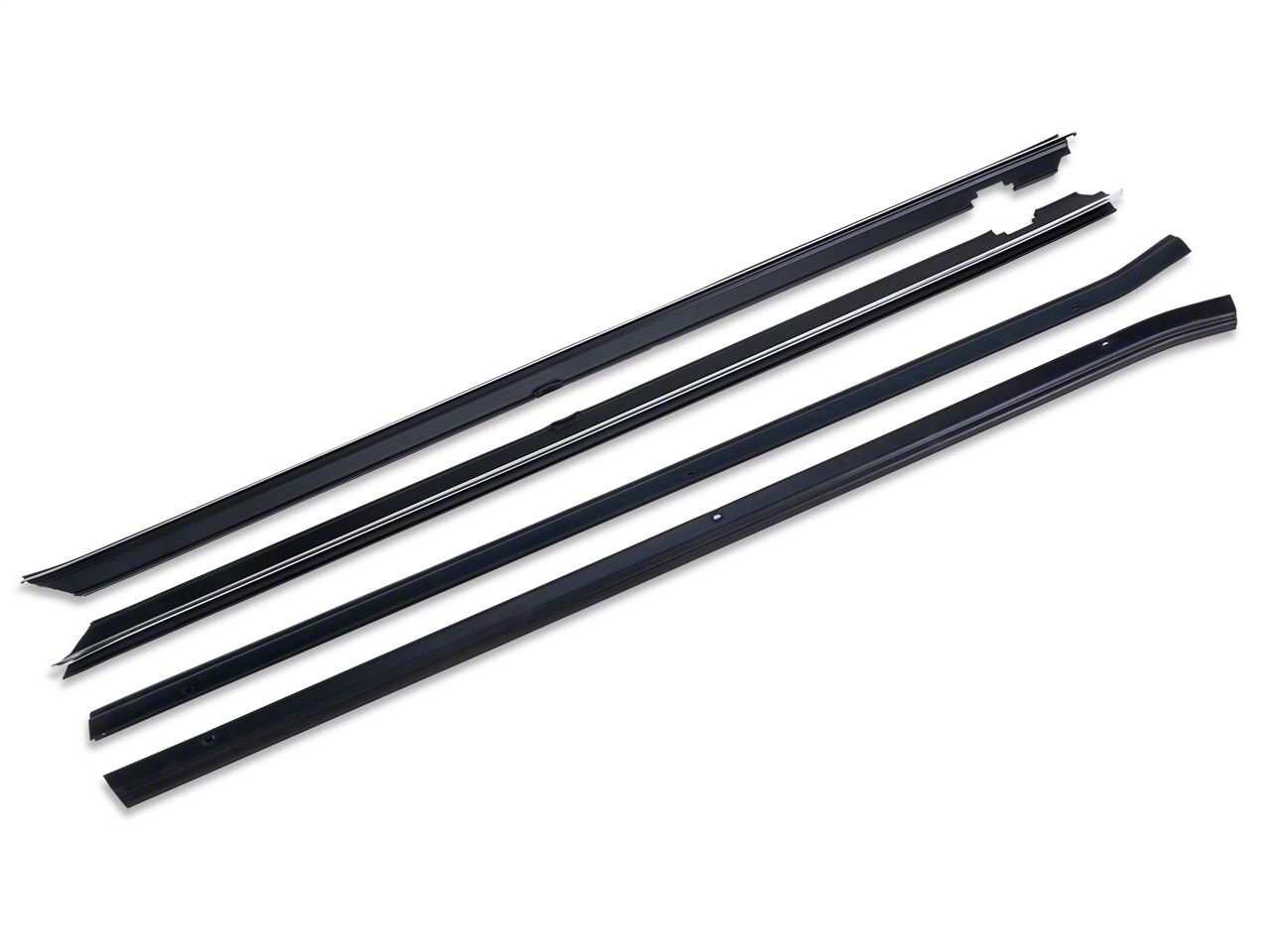 Inner And Outer Door Window Weatherstrip Kit - Coupe/Hatchback (87-93 All)