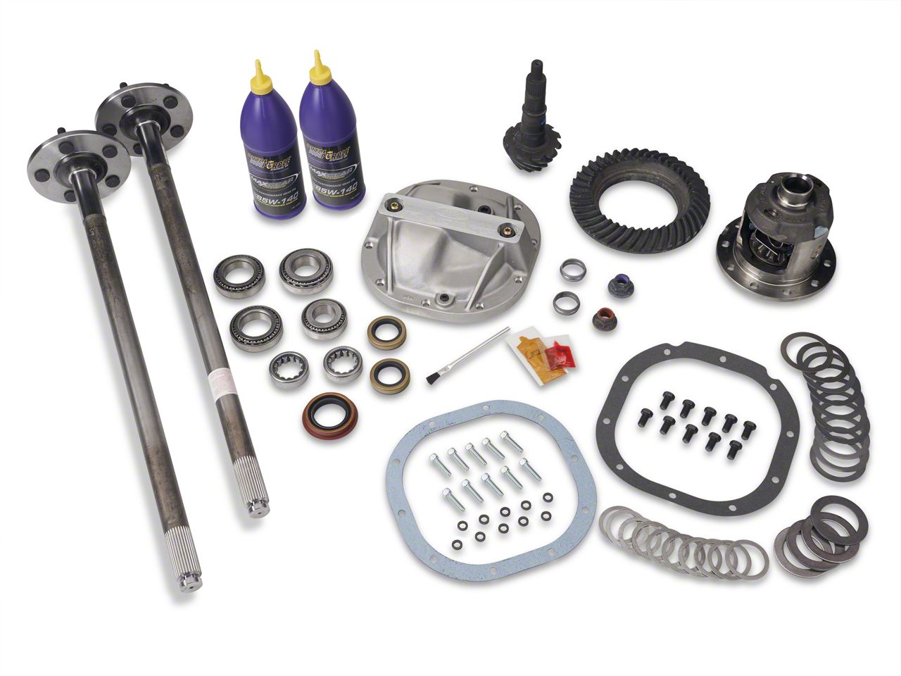 8.8in 31 Spline Axle and 3.73 Gear Upgrade Kit - 5 Lug (86-93 5.0L)