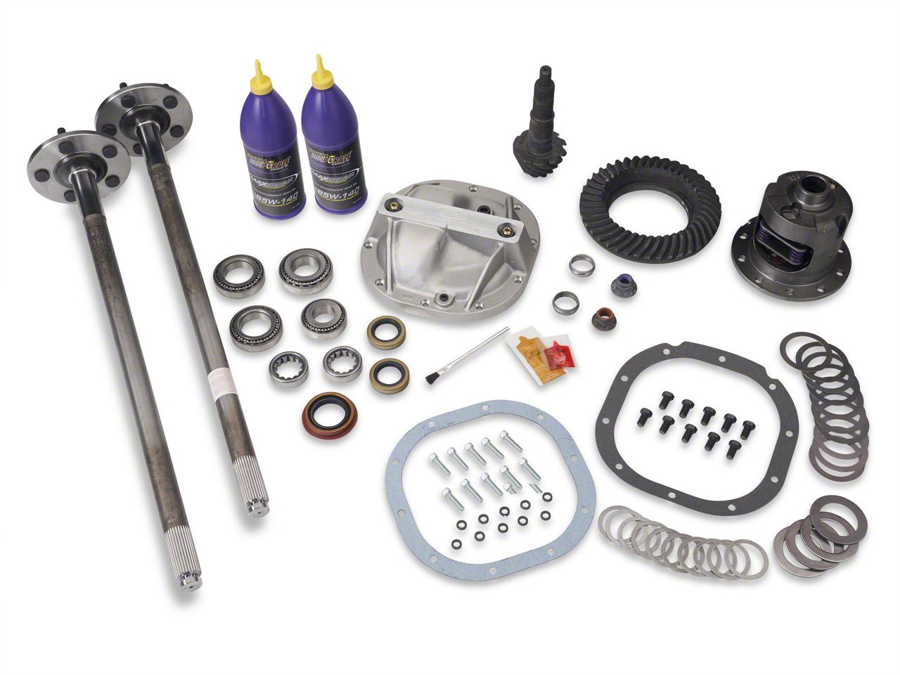 8.8in 31 Spline Axle and 4.10 Gear Upgrade Kit - 5 Lug (86-93 5.0L)