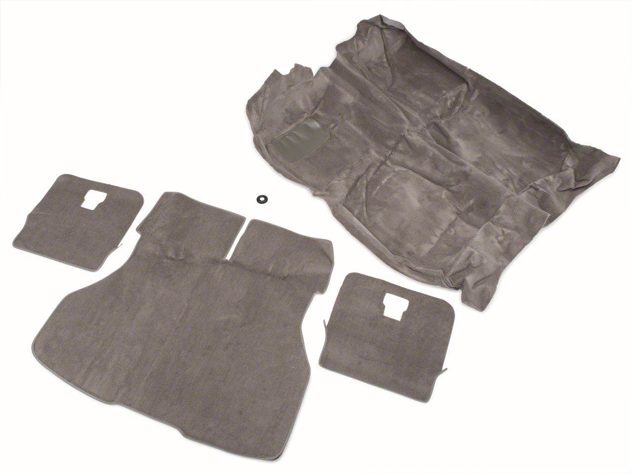 Floor and Hatch Carpet Kit - Smoke Gray (87-93 Hatchback)