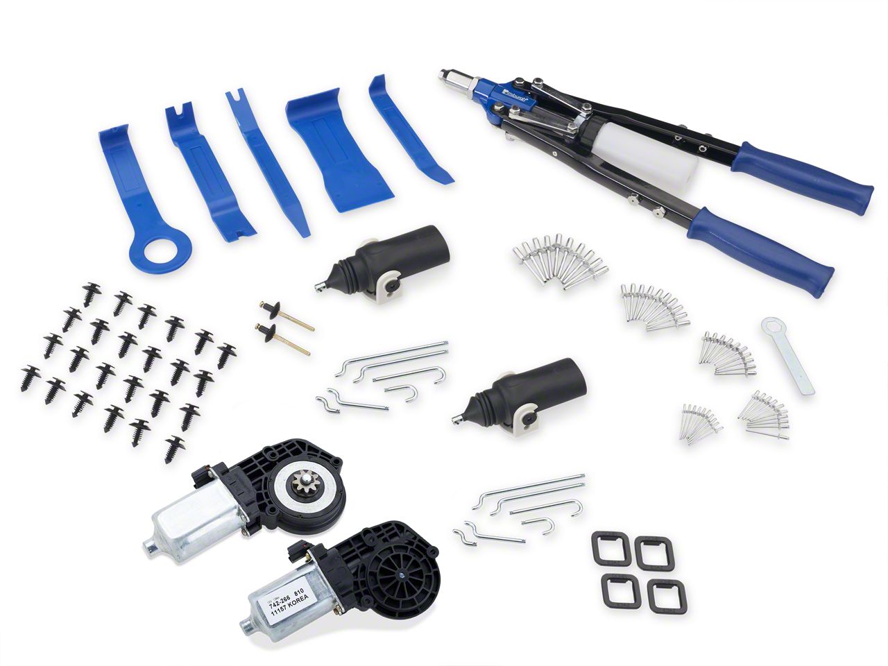 Door Lock Actuator And Power Window Motor Kit (79-93 All)