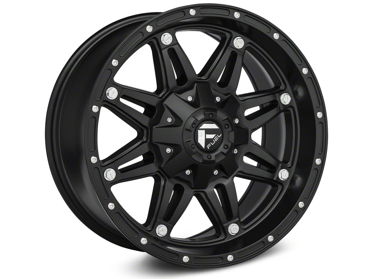 Fuel Wheels Wrangler Hostage Matte Black 18x9 D53118902645 (8717