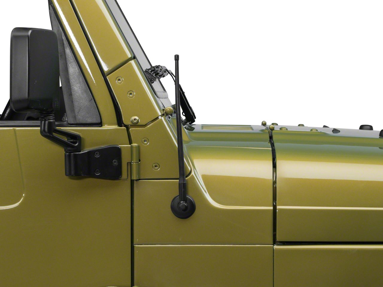 RedRock 4x4 OffRoad Wrangler Shorty Antenna J100998 (9706 Wrangler TJ