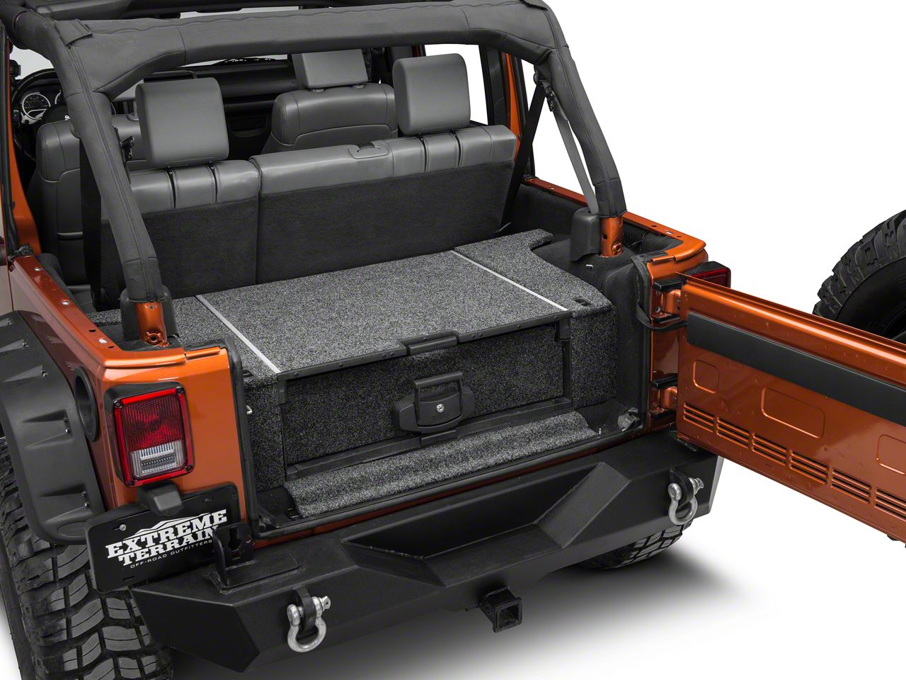 ARB Wrangler Rolling Storage Drawer 5012020 (0717 Wrangler JK 4Door w