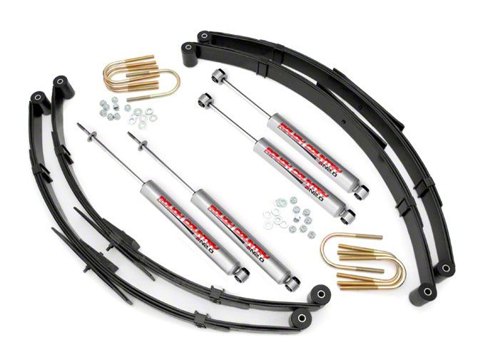 Rough Country 2.5 in. Suspension Lift Kit (87-95 Wrangler YJ)