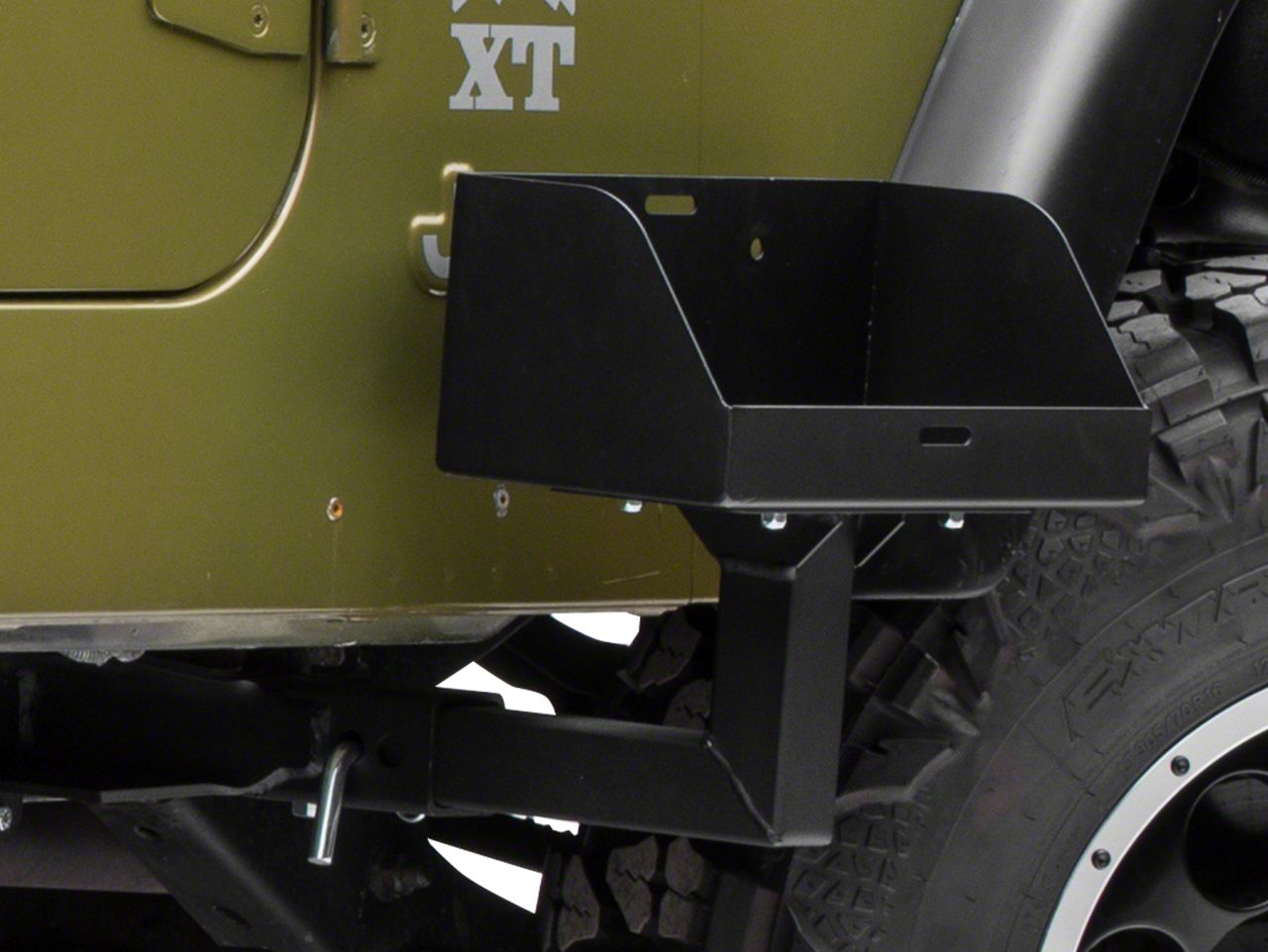 MORryde Wrangler Frame Mounted Jerry Can Holder JP54007 (8706 Wrangler YJ & TJ) Free Shipping