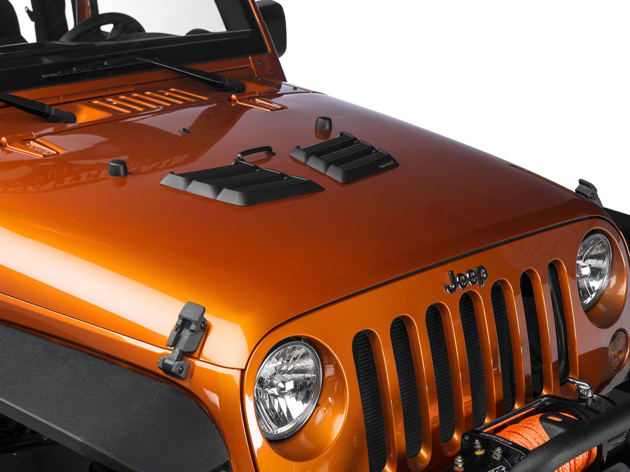 Rugged Ridge Wrangler Performance Hood Vents 17759.09 (9717 Wrangler TJ & JK) Free Shipping