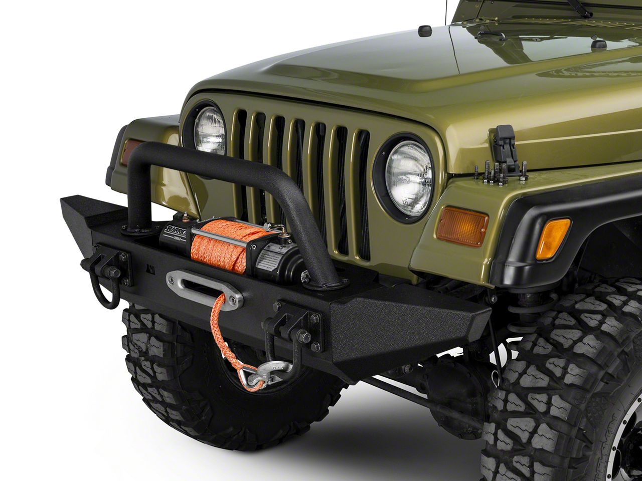 Rugged Ridge Wrangler XHD Front Bumper Kit W/Overrider & Standard ...