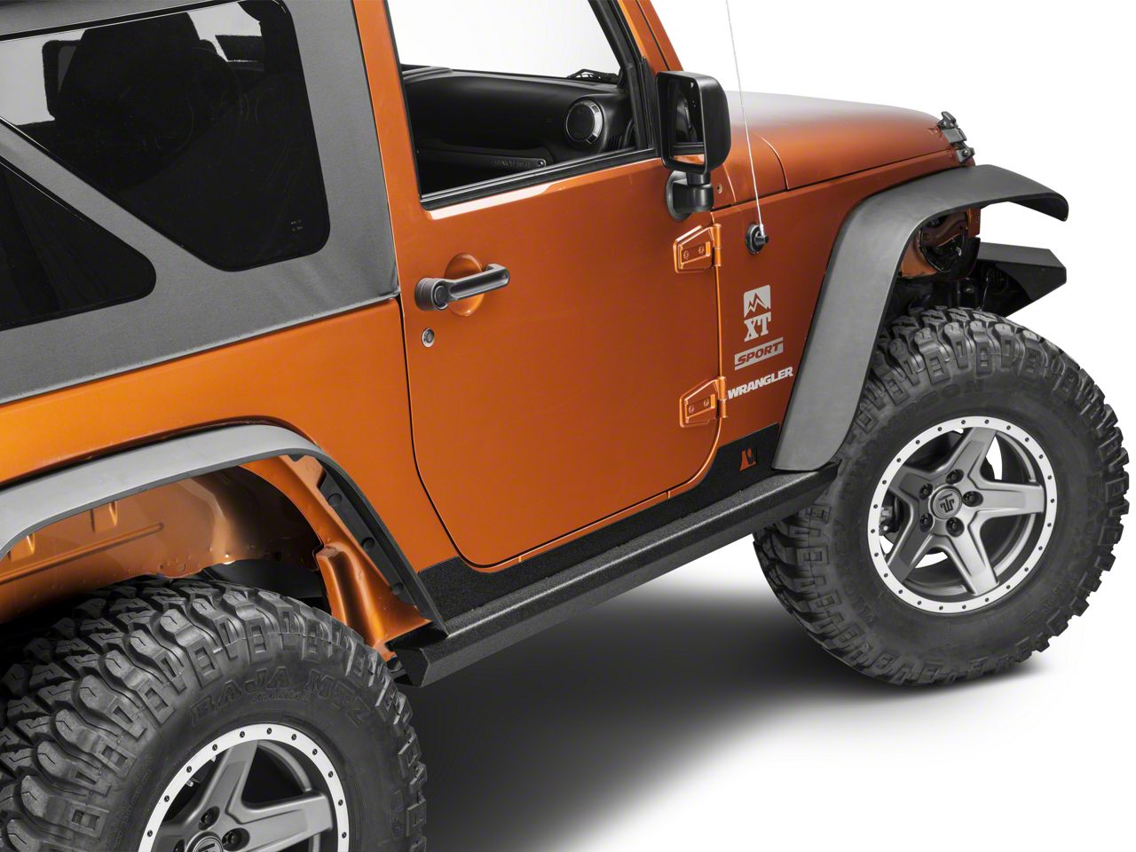 Rugged Ridge Wrangler Xhd Rock Sliders 1150418 07 17 Wrangler Jk And Jku Free Shipping 6872