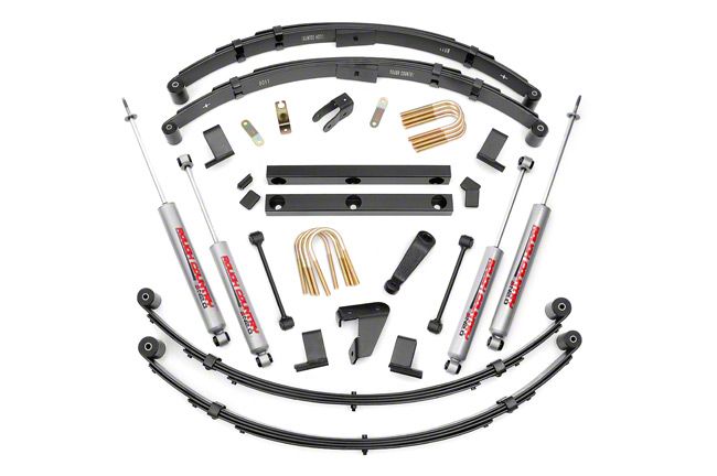 Rough Country 4 in. Suspension Lift Kit (87-95 Wrangler YJ)