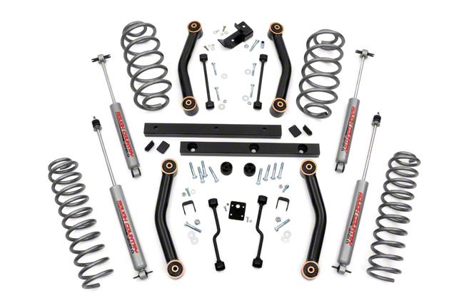 Rough Country 4in. Lift Kit (97-02 Wrangler TJ)