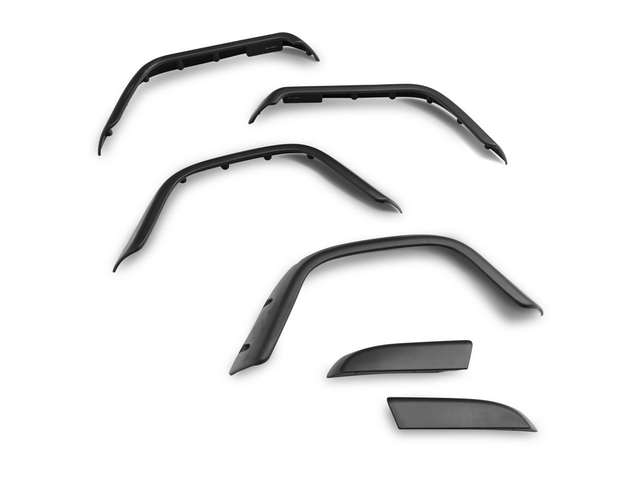 Rugged Ridge All Terrain 6 Piece Fender Flare Kit (87-95 Wrangler YJ)