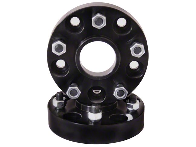 Rugged Ridge Black 1.5 in. Wheel Spacer Kit (87-06 Wrangler YJ & TJ w/5x4.5 Bolt Pattern)