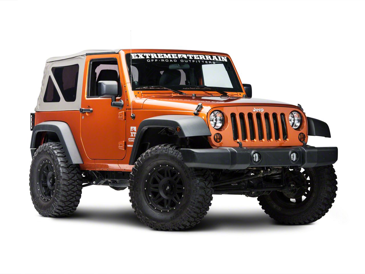 Rugged Ridge Black 10 Piece Euro Guard Light Kit w/Fog Lights (07-13 Wrangler JK)
