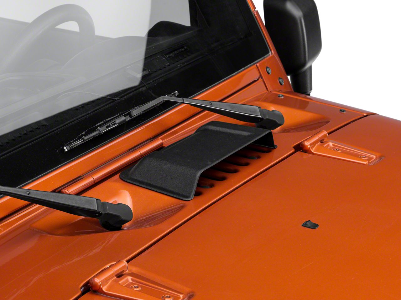 Bushwacker Wrangler Bushwacker Cowl Vent Air Scoop Textured Black 15002