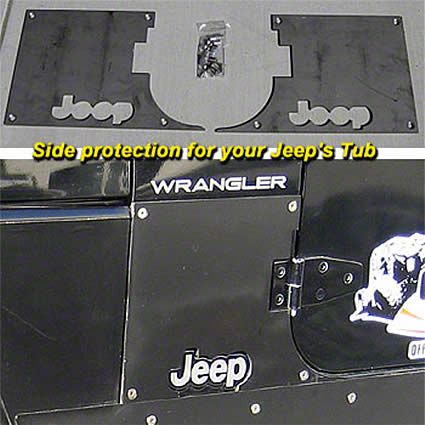 Gen-Right Steel Tub Panel Guards (97-06 Wrangler TJ)