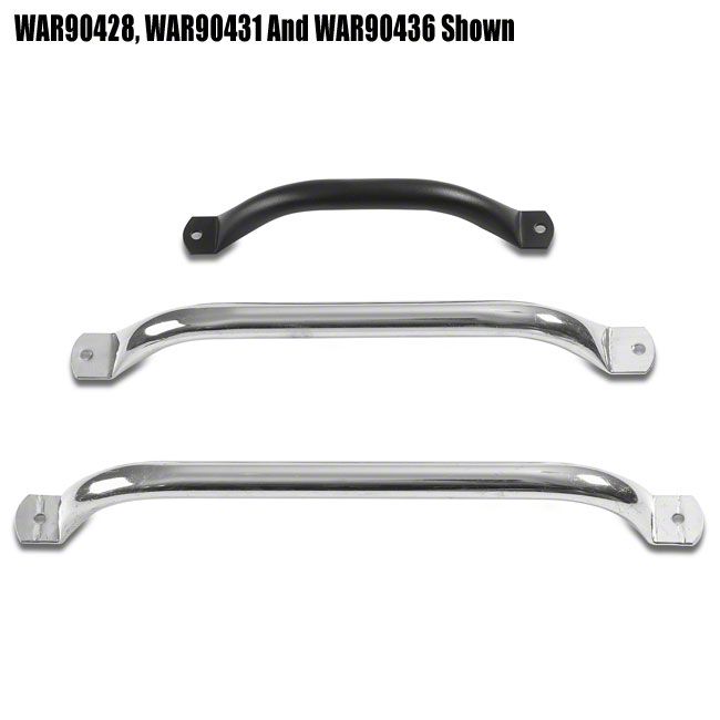 Warrior Products Grab Handle 14in Black (Universal Application)
