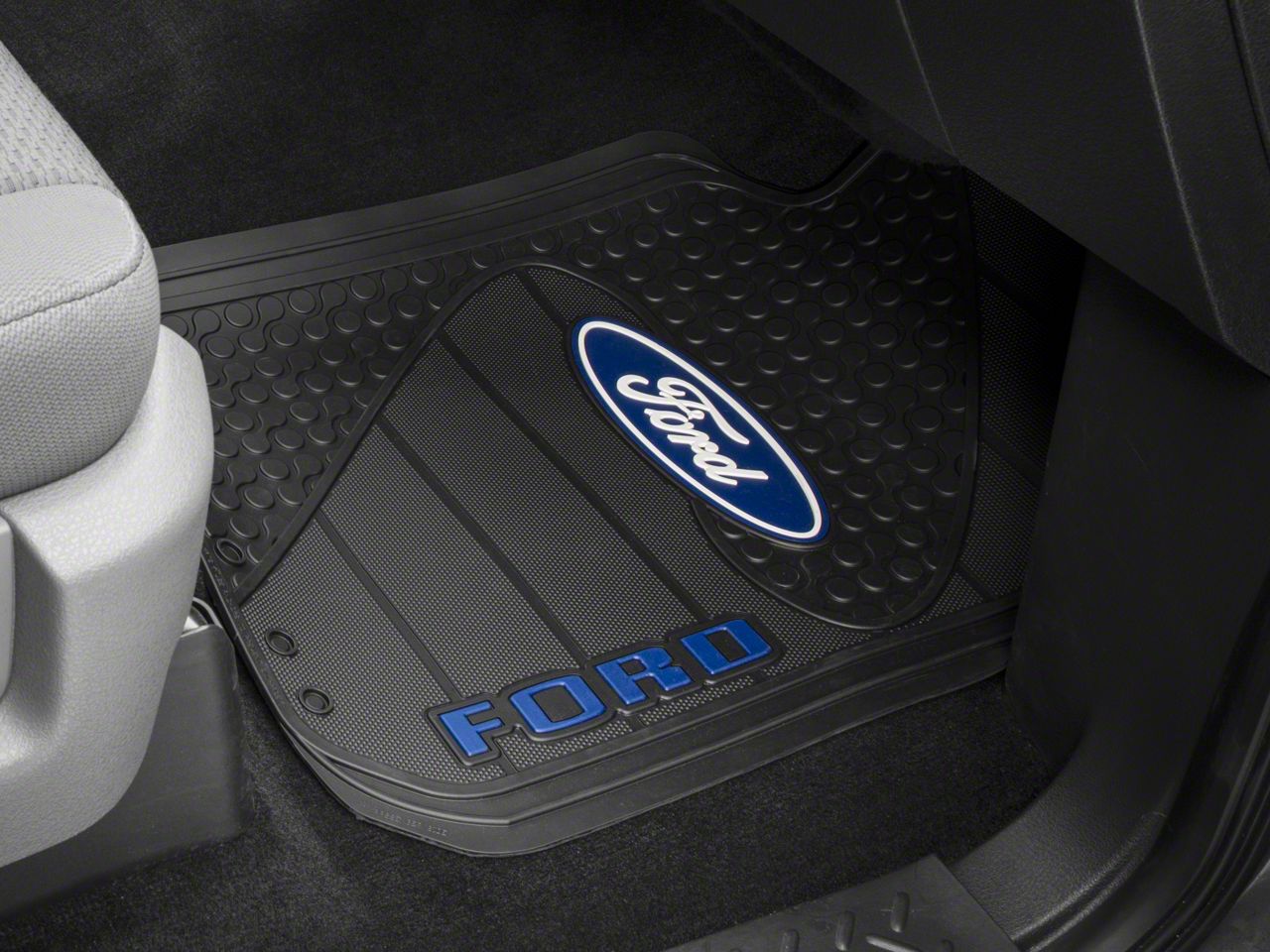 TruShield Ford Logo F150 Factory Floor Mat T526386 (0915) Free Shipping