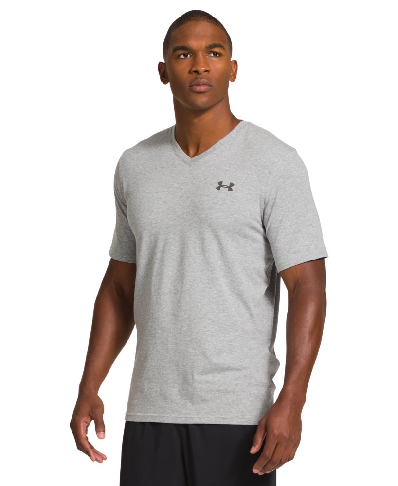 Europe under armour mens v neck t shirts online