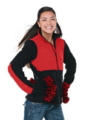 Varsity Colors Jacket Black & Red