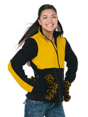 Varsity Colors Jacket Black & Bright Gold