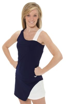 Performa Fit White Strap Tank