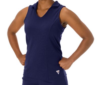 Microfiber Pique Sleeveless Polo