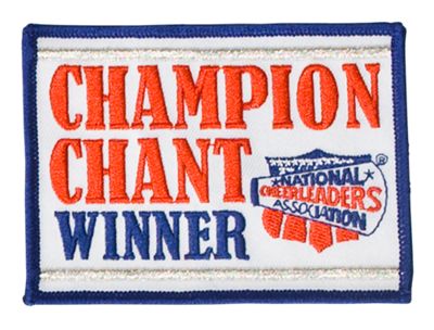 NCA Chant Champion Winner Patch