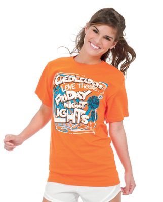 Friday Night Lights Orange Tee