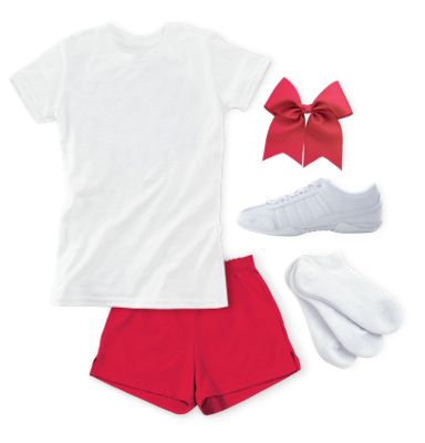Tryout Look: Classic Crew Neck Tee and Short Set