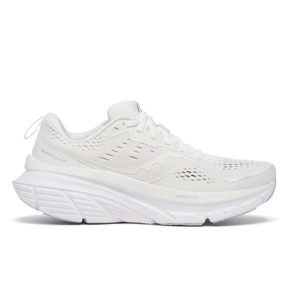 Saucony Women's Guide 18 - White  - Size UK 9.5