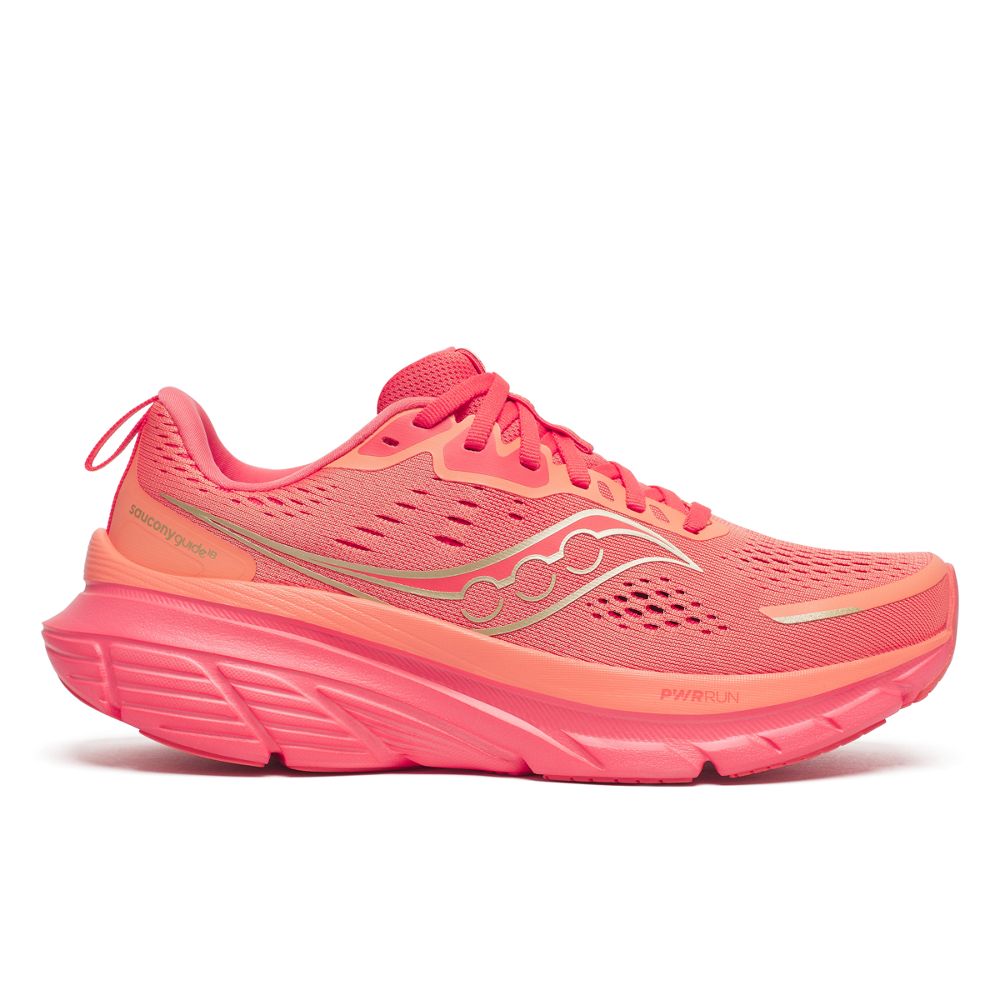 Saucony Women's Guide 18 - Pink  - Size UK 9.5