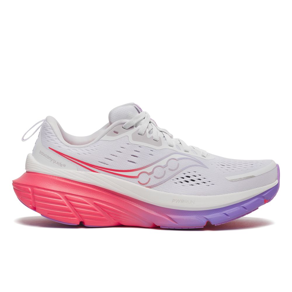 Saucony Women's Guide 18 - White  - Size UK 9.5