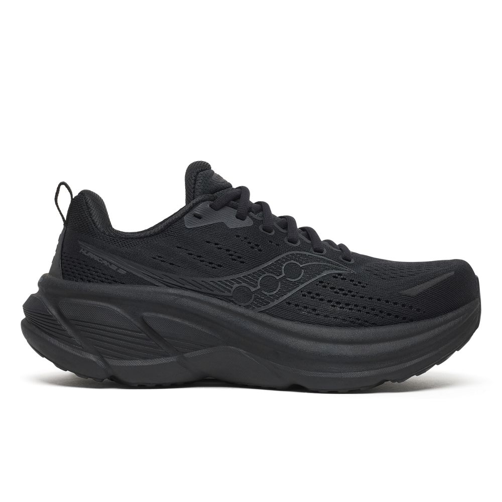 Saucony Women's Hurricane 25 - Black  - Size UK 4.5